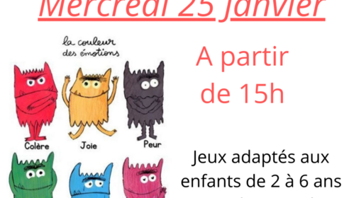 Lectures et jeux de sociétés sur les émotions